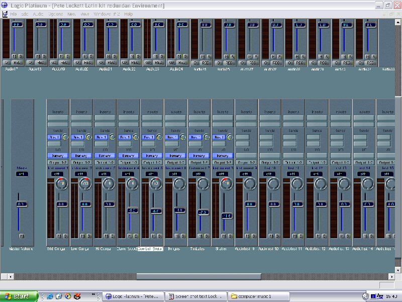 Programming latin percussion parts